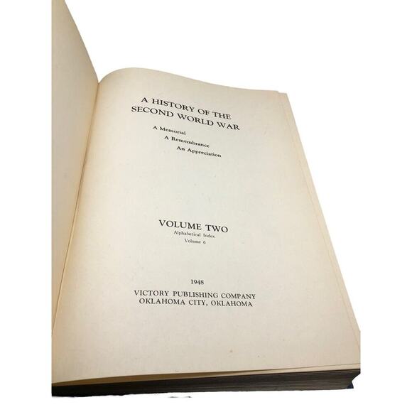 The Fighting Men of Oklahoma Volumes 1 & 2 Books Set Antique Vtg WW2 Soldiers - Picture 10 of 11